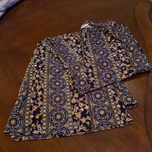 Soft bell bottom hippie pants